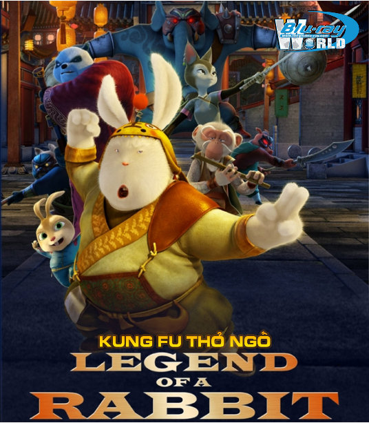 B906 - Legend Of A Rabbit - KUNG FU THỎ NGỐ 2D 25G ( DTS-HD 7.1 )